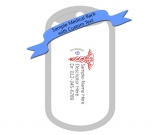 Special Backs: Medical Alert With Custom Text